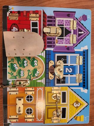 Tablero de pestillos