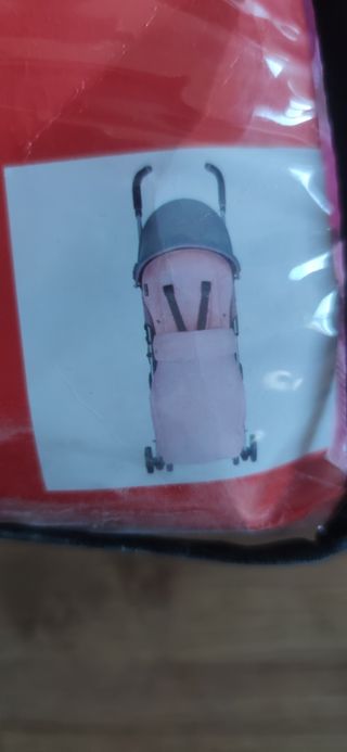 Saco carro Maclaren rosa