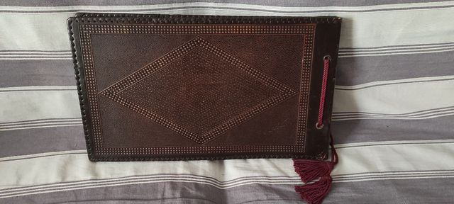 Álbum fotos en cuero