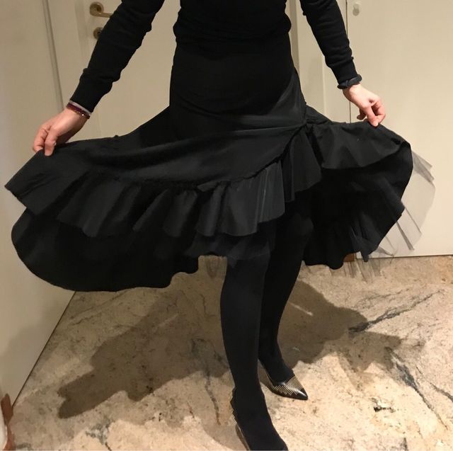 gonna lunga con tulle