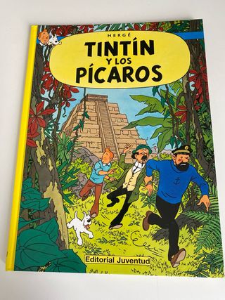 Comic de Tintin. Tintin y los picaros.