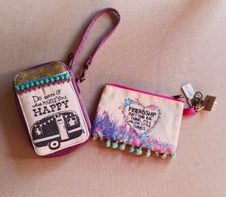 2 Carteras Monedero Juvenil NUEVAS (Natural Life)