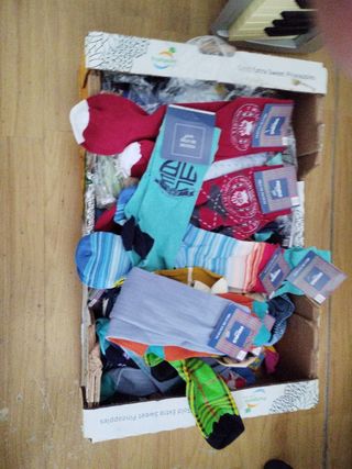 Resto calcetín pocholo hilo de escocia