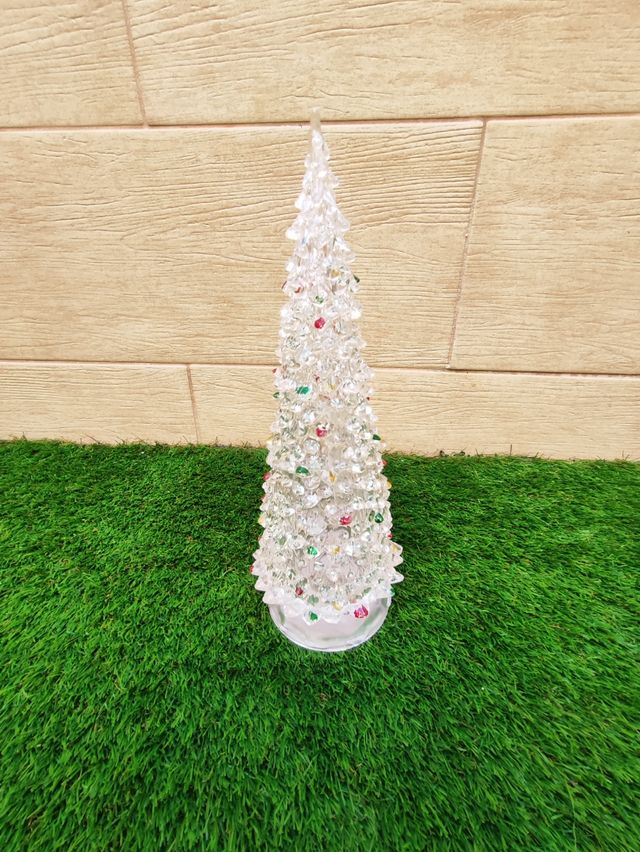 Arbol Navidad con luces de 31 cms