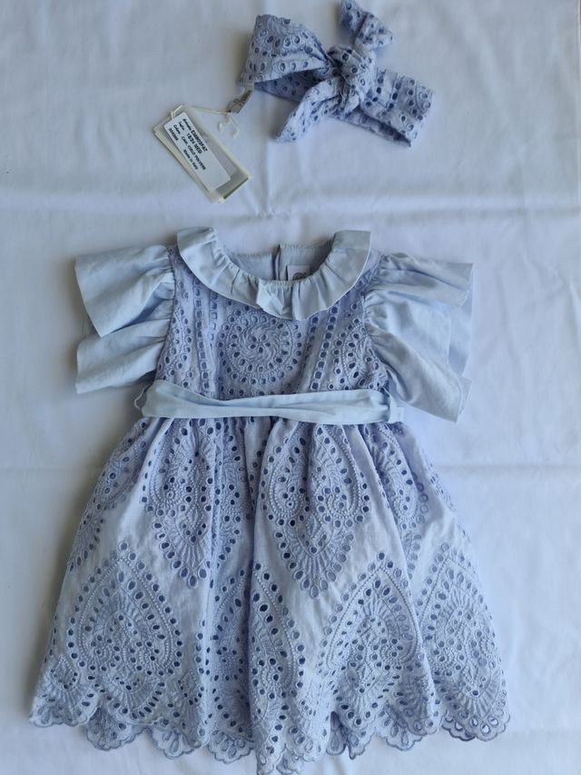 Abito Marlù in pizzo sangallo 12mesi