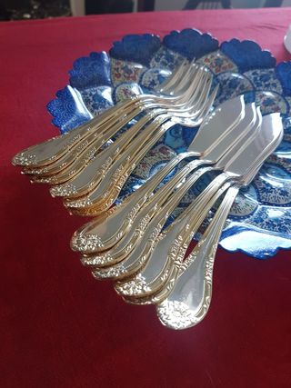 CUBERTERÍA PESCADO ALPACA DALIA EMBAJADOR