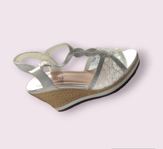 Sandalia esparto novia