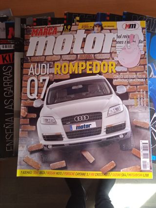 Revistas Marca Moto, Motor 16 y catálogos