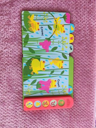 Libro infantil de sonidos LA SELVA