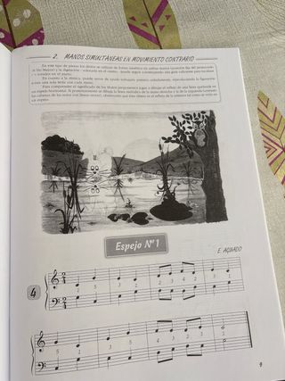 Paso a paso, iniciación al piano