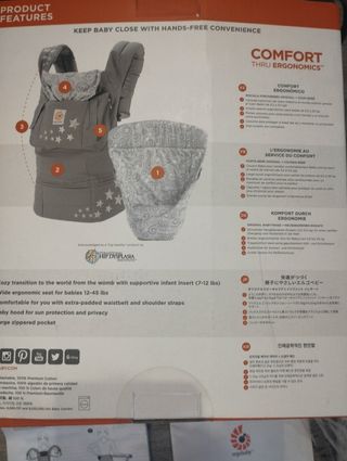  Ergobaby Mochila de porteo
