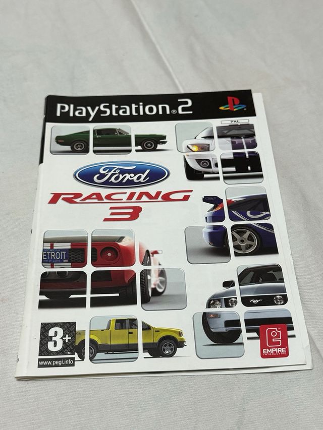 Juego de la playstation 2: Racing 3