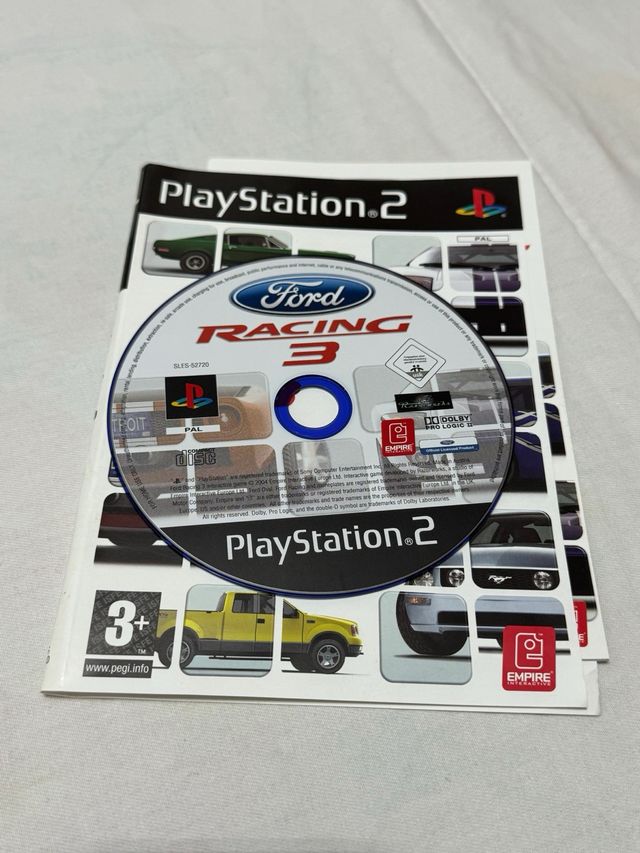 Juego de la playstation 2: Racing 3