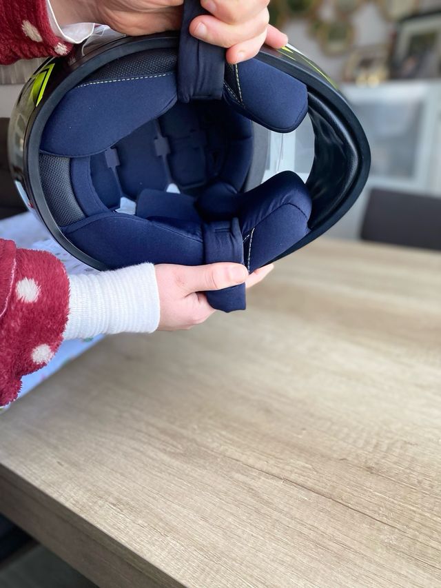 Casco de moto para niñ@