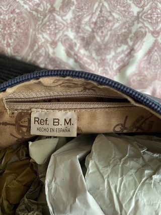 bolso piel vintage