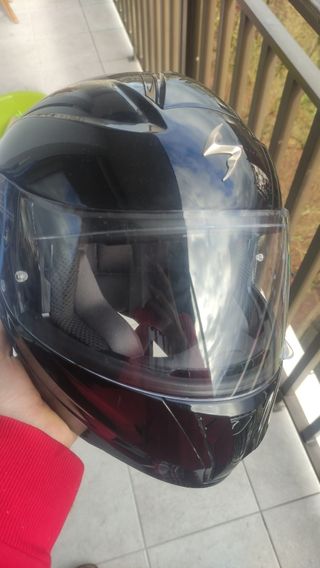 Casco de moto modular excorpion exo