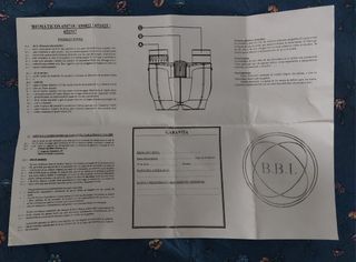 Magníficos prismáticos nuevos B.B.I