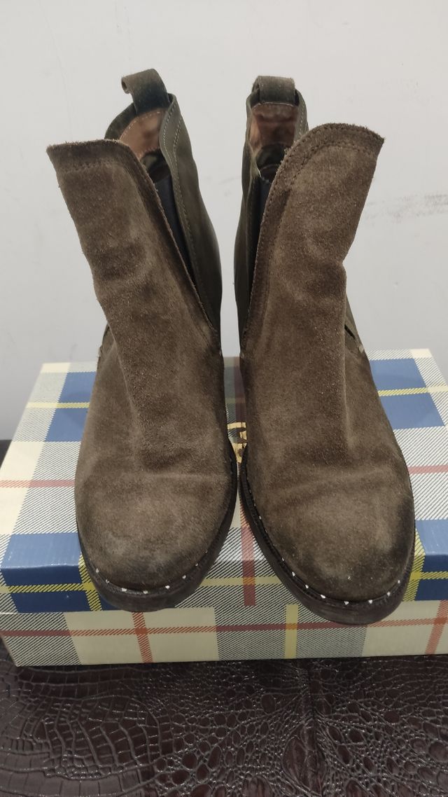 Botín mujer salsa verde 41