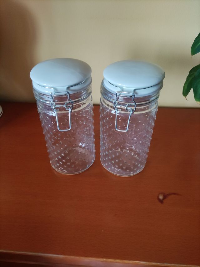 Lote Botes de cristal nuevos