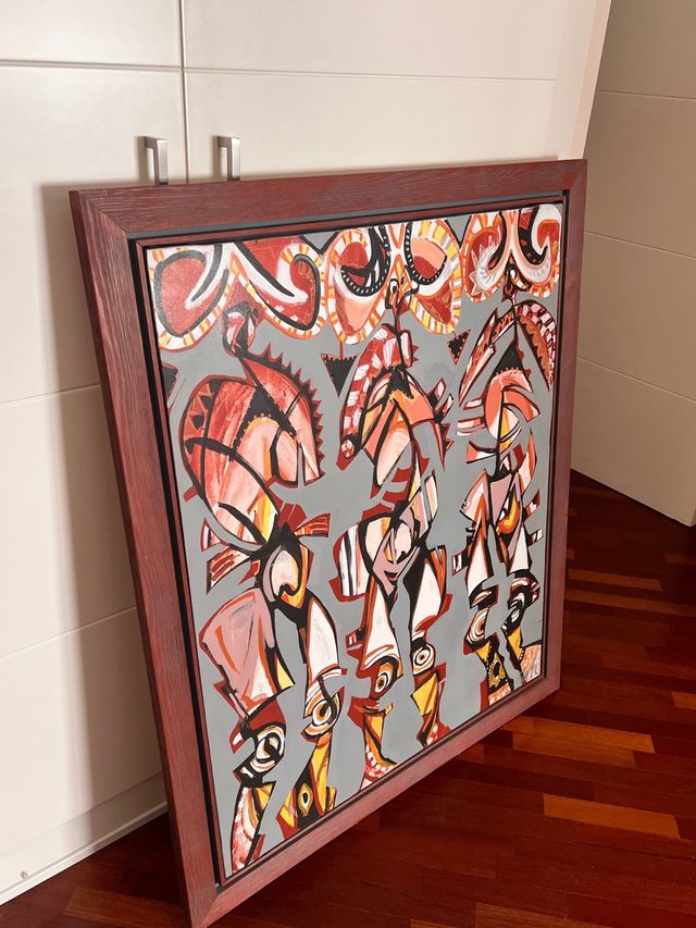 Cuadro étnico 114x95