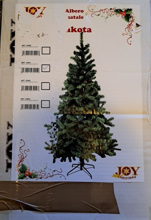 Albero di Natale Abete Dakota cm 180