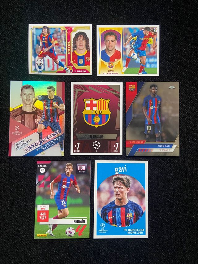 lote Cromos Futbol Club Barcelona