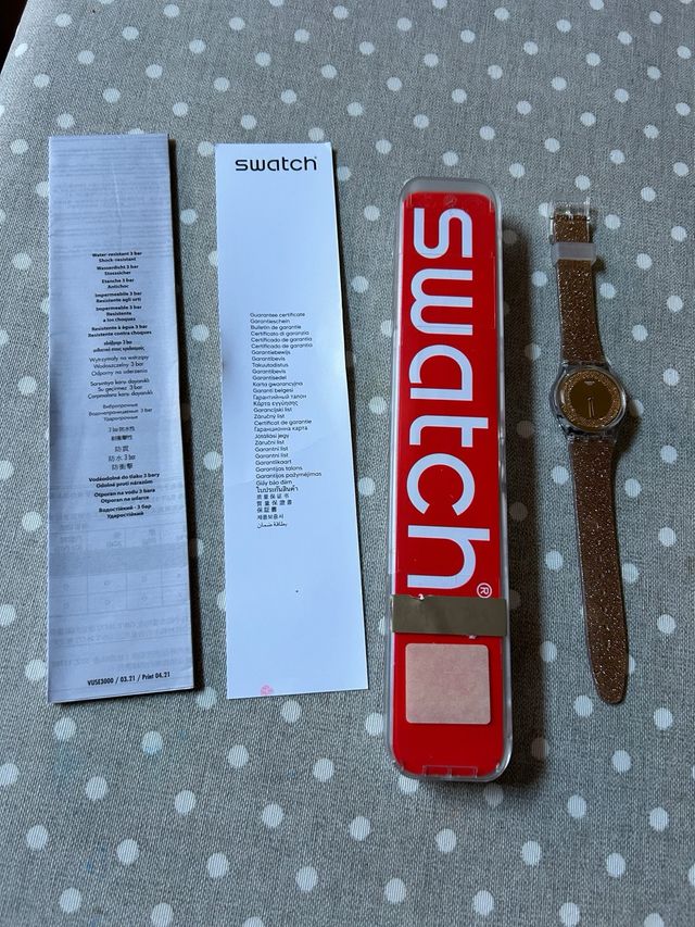 RELOJ GLITTER SWATCH