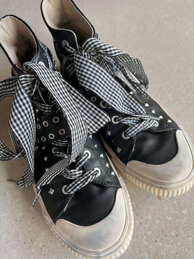 Botas polipiel Zara talla 37