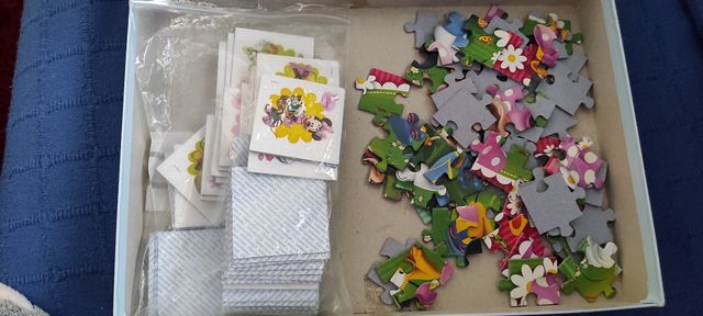 Juego memo y puzzle Disney