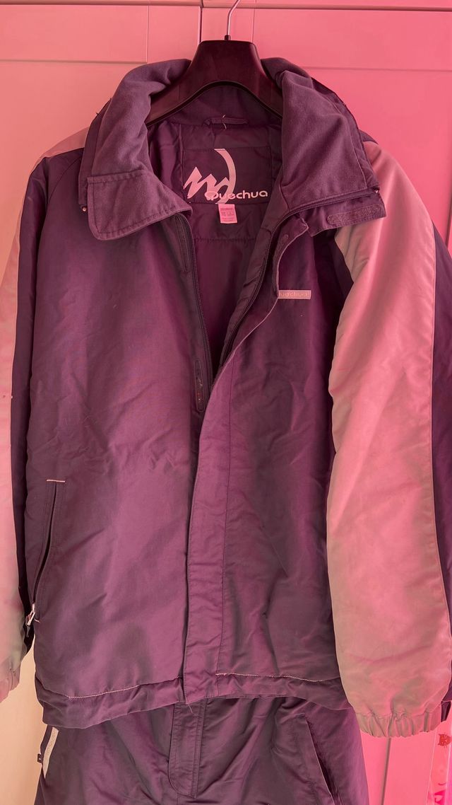 Chaqueta y pantalón esquí QUECHUA talla L