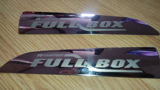 Embellecedor capota trasera pick-up