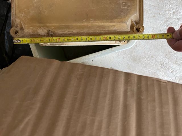 Tapa caja empotrable contador de luz