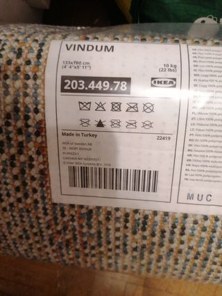 Alfombra Vindum Ikea