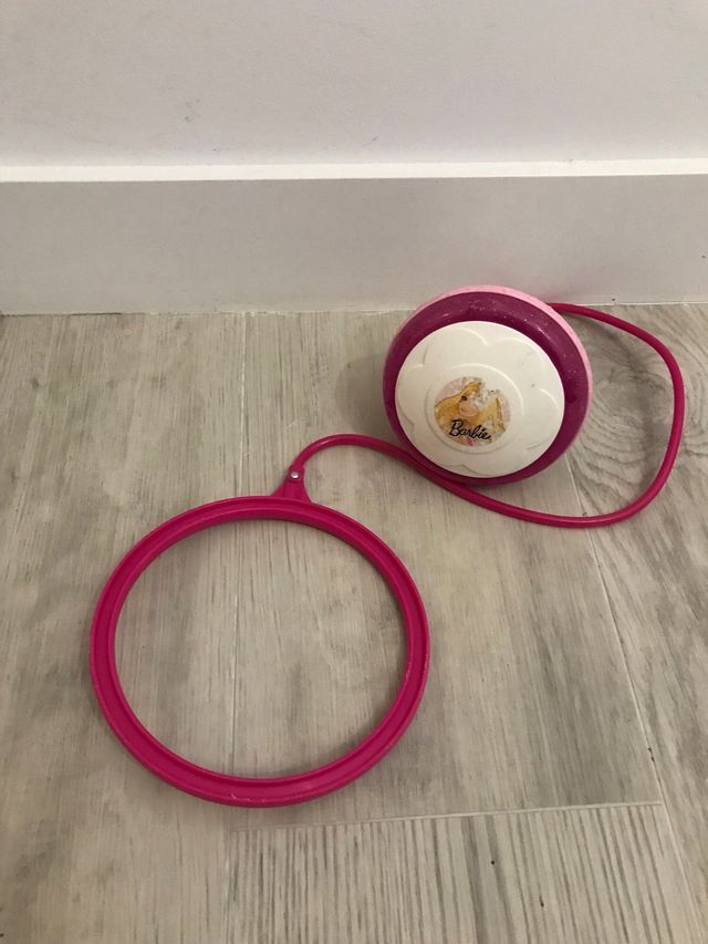 saltador de pie barbie