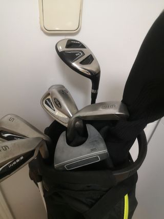 Juego palos golf inesis grafito