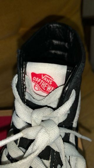 Zapatillas Vans UY SK8-HI black TALLA 34