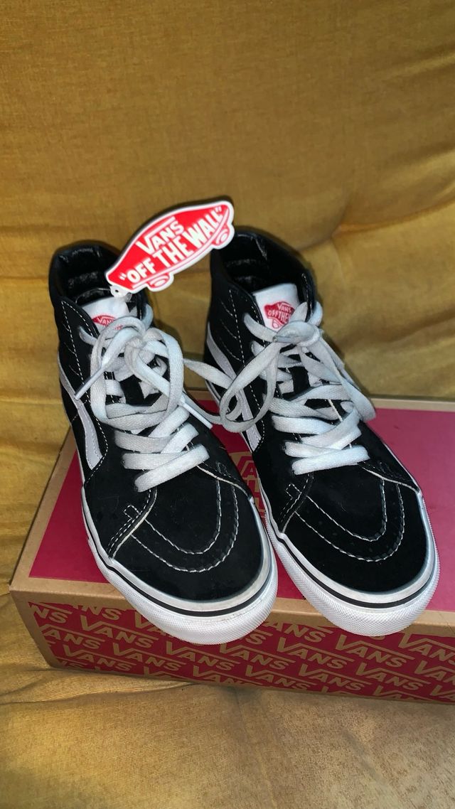 Zapatillas Vans UY SK8-HI black TALLA 34