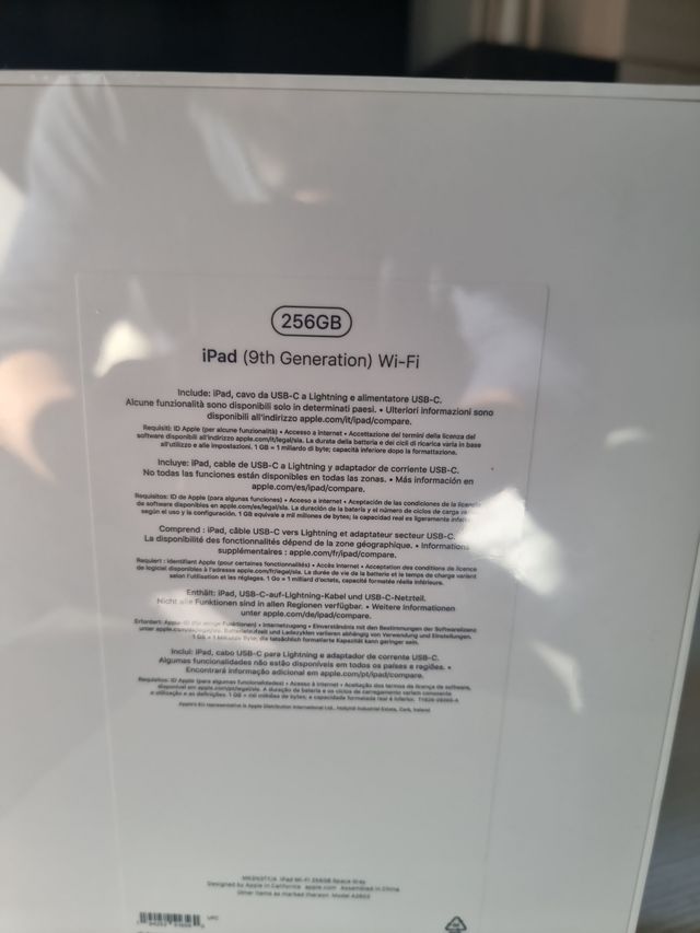Ipad 9 256Gb Nuovo