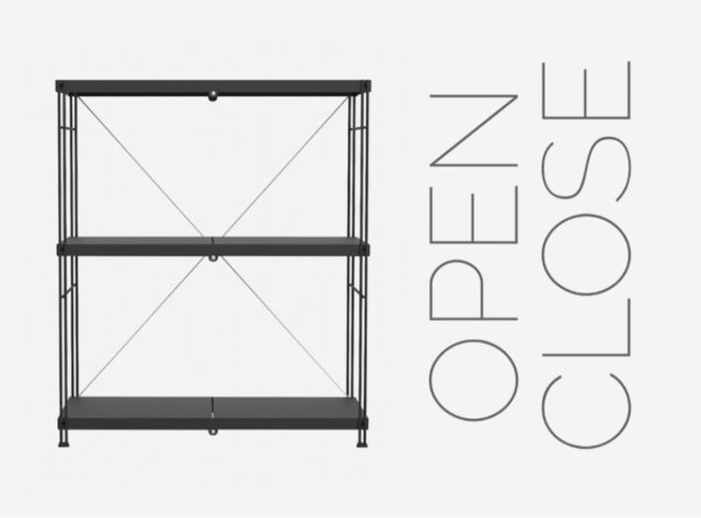 Grima Tavolino Pieghevole METALLO Interno Esterno