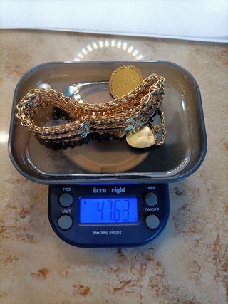 Brazalete Pulsera de Oro de Ley 18K. Ref