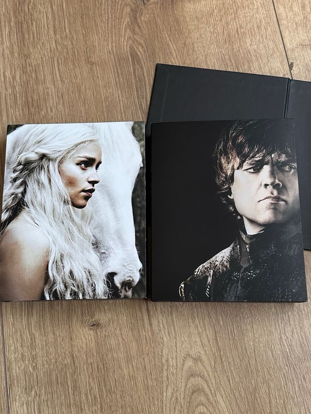 juego de tronos dvd temp 1 y 2 blueray