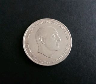 Moneda de 100 pesetas 1966!
