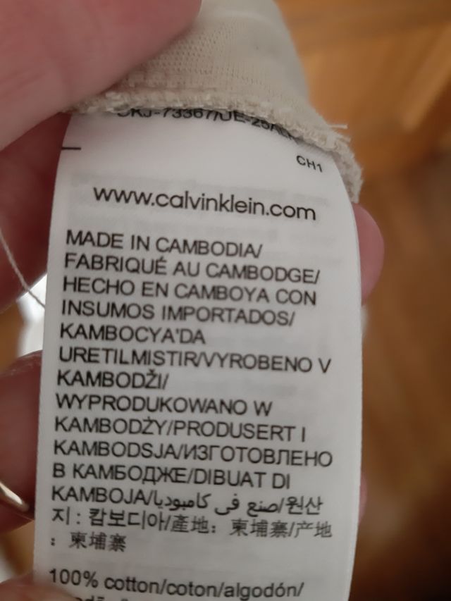 Camiseta Calvin klein talla L