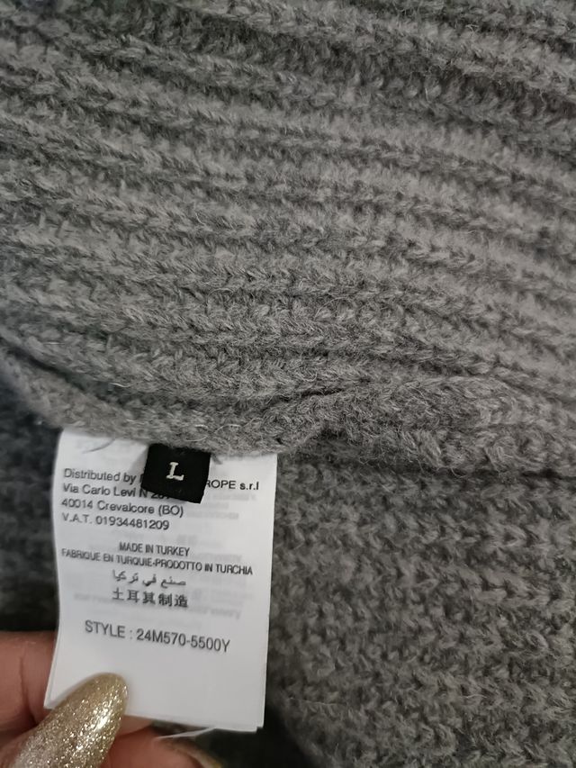 Maglione uomo grigio Guess