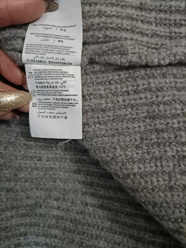 Maglione uomo grigio Guess