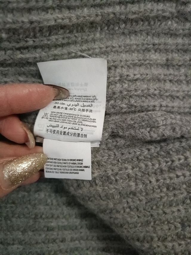 Maglione uomo grigio Guess