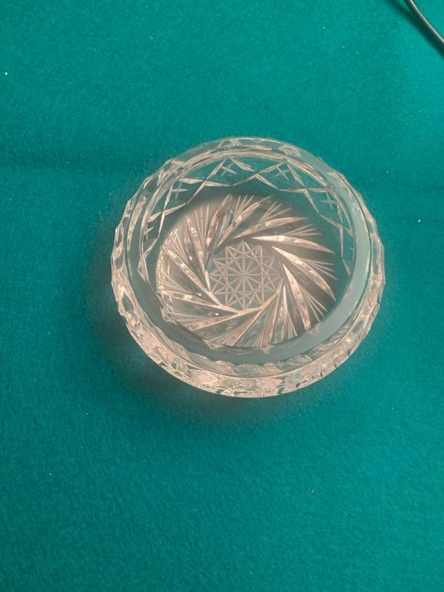 Cenicero de cristal de roca