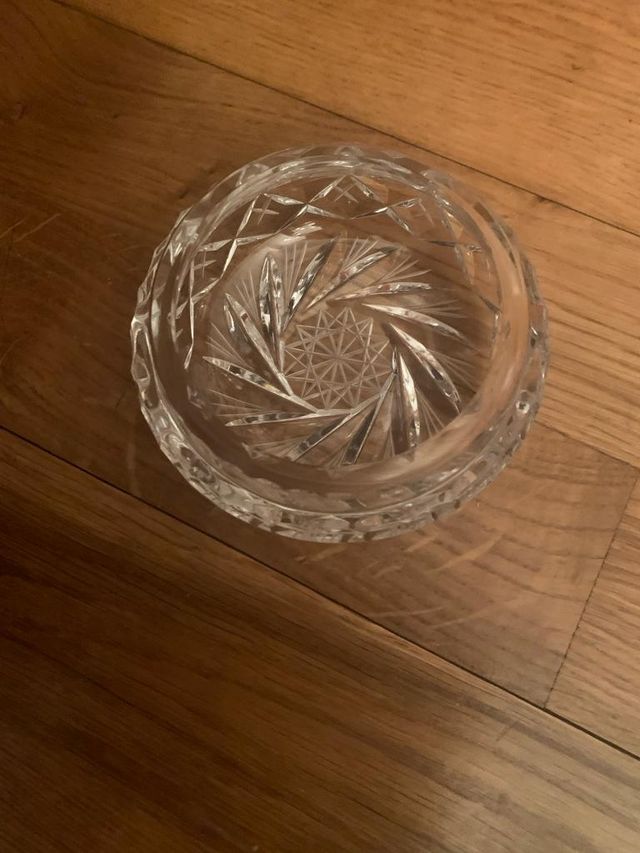 Cenicero de cristal de roca