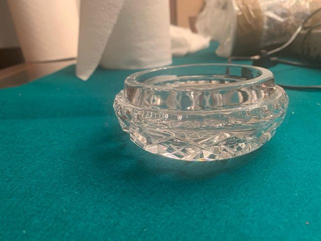 Cenicero de cristal de roca