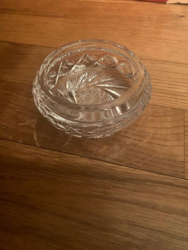 Cenicero de cristal de roca